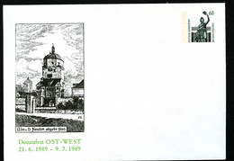 Bund PU286 D1/003-3 NEUTOR ULM Donaufest 1989 - Enveloppes Privées - Neuves