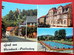 Steinbach-Hallenberg - 1978 - Schwimmbad - Hallenburg - FGGB Heim Fortschritt - Thüringer Wald - Thüringen - Steinbach-Hallenberg