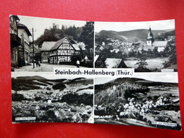 Steinbach-Hallenberg - 1961 - Kirche Hallenburg Hauptstraße - Echt Foto Kleinformat - Thüringer Wald - Thüringen - Steinbach-Hallenberg