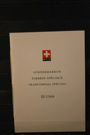 Schweiz 1968/II, PTT- Sammelheft  Nr. 87, Sondermarken, ESST - Otros & Sin Clasificación