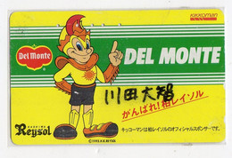 JAPON TELECARTE DEL MONTE  Producteur Mondial De Fruits Et Légumes Frais Et En Conserves - Alimentación