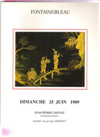 Catalogue Osenat Vente Aux Enchères 25 Juin 1989  Objets D'Art, Tableaux, Mobilier Résultats Vente 28 Mai - Art