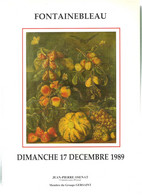 Catalogue Osenat Vente Aux Enchères 17 Décembre 1989  Objets D'Art, Tableaux, Mobilier Résultats Vente 26 Novembre - Kunst