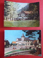 2 X Tabarz - Hotel Deutscher Hof 1968 - HO Gaststätte Massemühle 1967 - Thüringer Wald - Thüringen - Tabarz