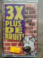 3x Plus De Bruit Cassette Audio-K7 NEUF SOUS BLISTER - Cassettes Audio