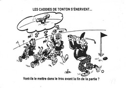 Sport:   Golf  Satyrique Politique. Les Caddies De Tonton S'énervent   Illustré. Cabu  (voir Scan) - Golf