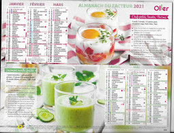 CALENDRIER 2021  RECETTES - Big : 2001-...