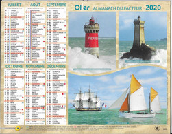 CALENDRIER 2020  PHARES BATEAUX FINISTERE - Groot Formaat: 2001-...