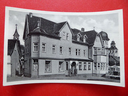 Tabarz 1958 - Hotel Felsental - Ernst Wiemann - Gasthaus Konsum - Echt Foto - Kleinformat - Thüringer Wald - Thüringen - Tabarz