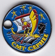 Jetons De Caddies Marine Nationale Chasseur De Mines CMT CEPHEE - Moneda Carro