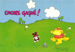 Sport:   Golf            Crococart.  Encore Gagné . Lapin. Crocodile   (voir Scan) - Golf