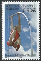 Andorre Français - Y&T N° 583 ** -  2003 - Sport Championnats Du Monde D'Hatlétisme - Autres & Non Classés