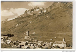 HOSPENTAL; UR - Mit Den Spitzbergen ,  Foto Karte Sepia - Hospental