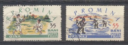 Rumania, 1960, Y&T. 1756,1757,usados - Zonder Classificatie