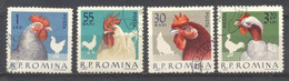 Rumania, 1963, Y&T. 1909,1911,1913,1915,preobliterado, Con Goma - Other & Unclassified