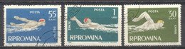 Rumania, 1963, Y&T.1916,1918,1919,preobliterado, Con Goma - Andere & Zonder Classificatie