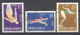 Rumania, 1963, Y&T.1916,1920,1921,preobliterado, Con Goma - Zonder Classificatie