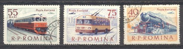 Rumania, 1963,transportes,preobliterado, Con Goma - Autres & Non Classés