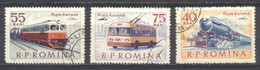 Rumania, 1963,transportes,preobliterado, Con Goma - Andere & Zonder Classificatie