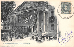 CPA - Espana / Spain -  MADRID, Ultimos Preparativos En El Congreso, 1902 - Madrid