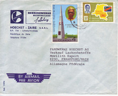 KONGO-KINSHASA  Luftpostbrief  Airmail Cover Lettre 1972 To Germany - Lettres & Documents