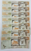 Saudi Arabia 10 Riyals 2012 P-33 C UNC 20 Notes From A Bundle = 200 Riyals - Arabie Saoudite