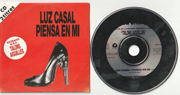 CD SINGLE 2 TITRES BOF TALONS AIGUILLES LUZ CAZAL PIENSA EN MI 1992 ALMODOVAR - Soundtracks, Film Music