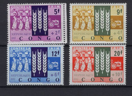 Republiek Congo 477/80 - MNH - 1960-1964 Republiek Congo