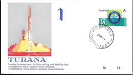 Australia Space Cover 1971. Atmospheric Rocket Turana Launch ##01 - Oceania