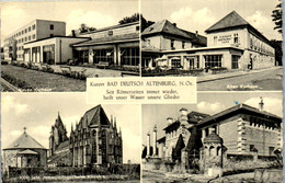 10295 - Niederösterreich - Bad Deutsch Altenburg , Kurhaus , Museum Carnuntinum , Kirche - Gelaufen 1962 - Bad Deutsch-Altenburg