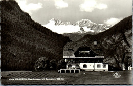 10466 - Steiermark - Bad Aussee , Hotel Wasnerin Mit Dachstein - Gelaufen 1968 - Ausserland