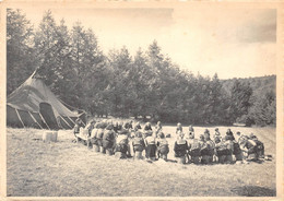 CPM - LOUETTE St-PIERRE, Près De GEDINNE - Centre De Vacances De L'Y. W. C. A. - Le Diner Au Camp Des Juniors. - Gedinne