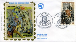 France - FDC - 1617 - Bayard - 1960-1969