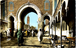 10154 - Marokko - Fes , Fez , Cote Nord , Porte De Bou Jeloud - Gelaufen 1963 - Fez (Fès)