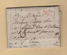 Vesoul - 69 - Haute Saone - Courrier De Filain - 1809 - 1801-1848: Voorlopers XIX