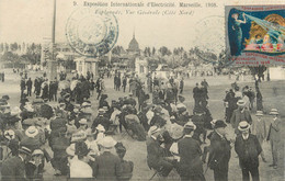 CPA FRANCE 13 " Marseille, Exposition D’électricité 1908 " - Weltausstellung Elektrizität 1908 U.a.