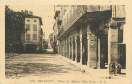 / CPA FRANCE 81 "Réalmont, Place De L'église" - Realmont