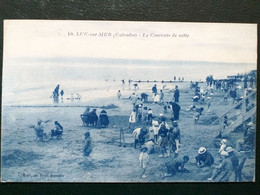 14  , Luc Sur Mer ,le Concours De Sable En 1922 - Luc Sur Mer