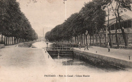 Frouard (Meurthe-et-Moselle) Port Du Canal - Usines Munier - Carte Visé Nancy N° A. 2434 - Frouard