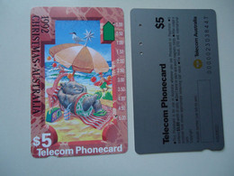 AUSTRALIA  USED CARDS   CHRISTMAS - Noel