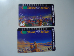 AUSTRALIA  USED CARDS 2  CHRISTMAS - Kerstmis