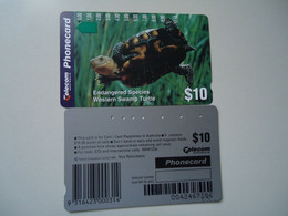 URUGUAY CHIP PHONECARD USED FROG/TOAD,6. 