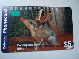 AUSTRALIA  USED CARDS     ANIMALS - Jungle