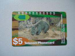 AUSTRALIA USED   CARDS ANIMALS DINOSAURS - Dschungel