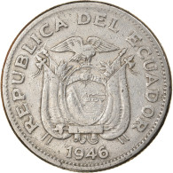 Monnaie, Équateur, Sucre, Un, 1946, TB, Nickel, KM:78.2 - Ecuador