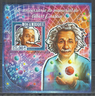 I10. Mozambique MNH 2015 The 60th Anniversary Of The Death Of Albert Einstein, 1879-1955 - Albert Einstein