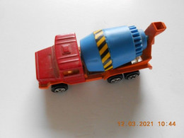 MAJORETTE 1970/80 / REF227 / CAMION MAGIRUS TOUPIE BETON QUI TOURNE - Scala 1:160