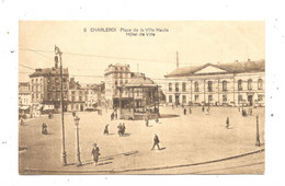 Charleroi NA393: Place De La Ville Haute Hôtel De Ville 1923 - Charleroi