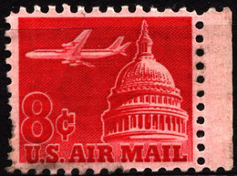 USA 1962 Mi 836 Jet Airliner Over Capitol MNH - 3b. 1961-... Ongebruikt