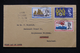 ROYAUME UNI - Enveloppe FDC En 1953 Pour Les Pays Bas - L 98031 - 1952-1971 Pre-Decimal Issues